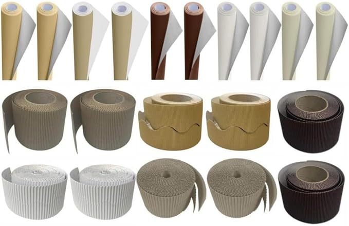 Mocha, Hessian, Chocolate, Soft White & Soft Cream