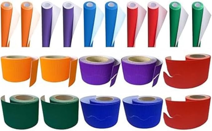 ‎Orange, Purple, Ultra Blue, Scarlet & Emerald