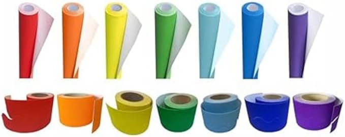 Scarlet, Orange, Lemon, Leaf, Sky, Ultra & Purple